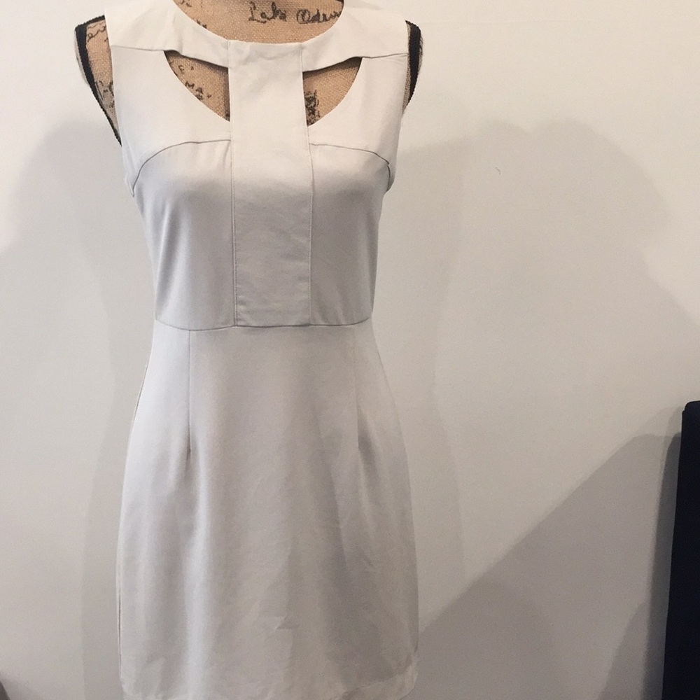 Cream colored dress